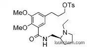 Molecular Structure of 143698-12-8 ((S)-N-[(1-Ethyl-2-pyrrolidinyl)methyl]-5-(3-toluenesulfonyloxypropyl)-2,3-dimethoxybenzamide)